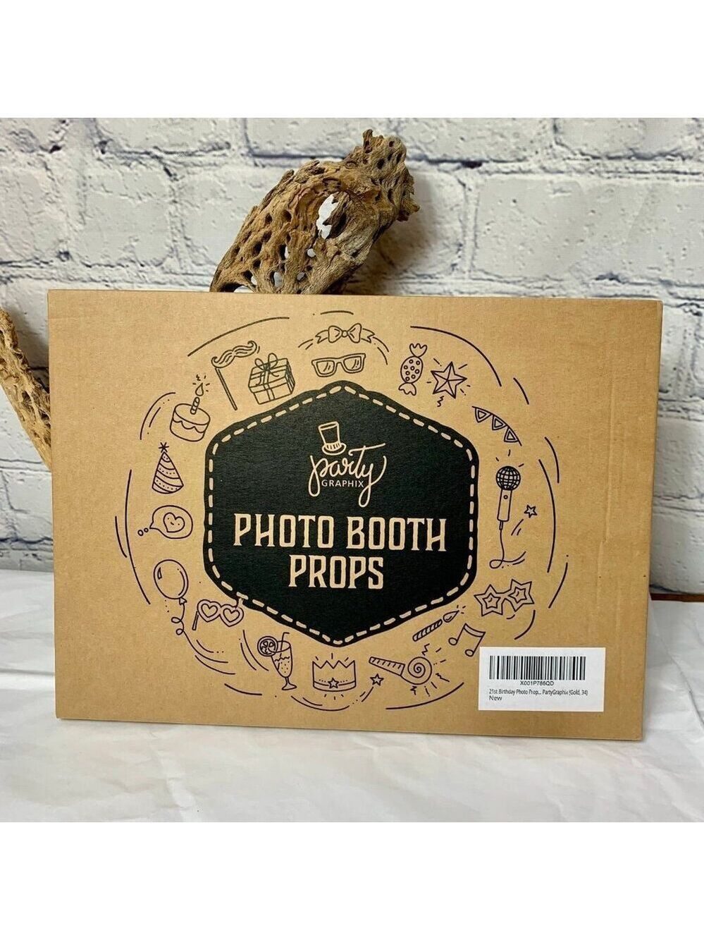 Party Graphix 21st Birthday Photo Booth Props